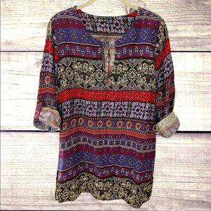 Long sleeve 3/4 sleeve top